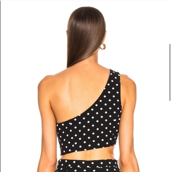 {Cinq a Sept} 🔷 Dotted Maayan crop top - Picture 3 of 3
